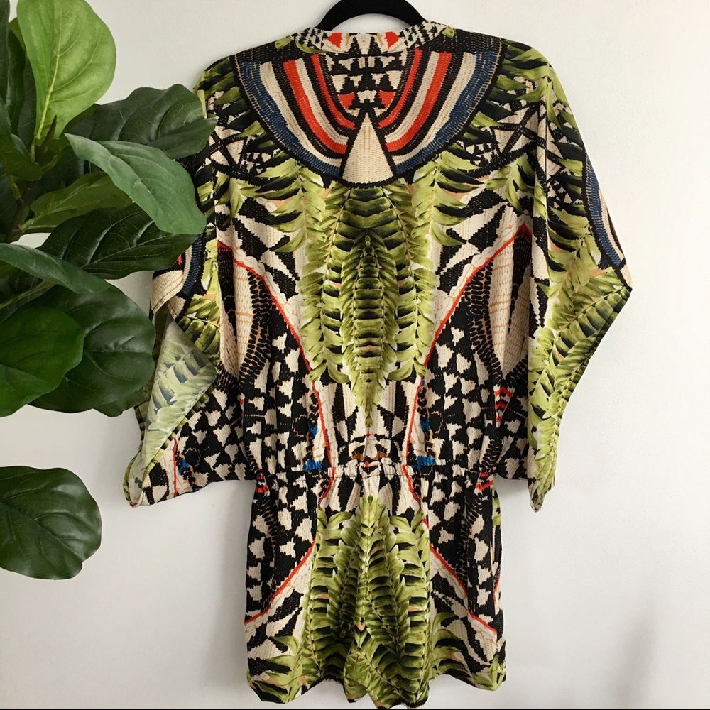 Hale Bob Kaja Crepe De Chine Romper View 4